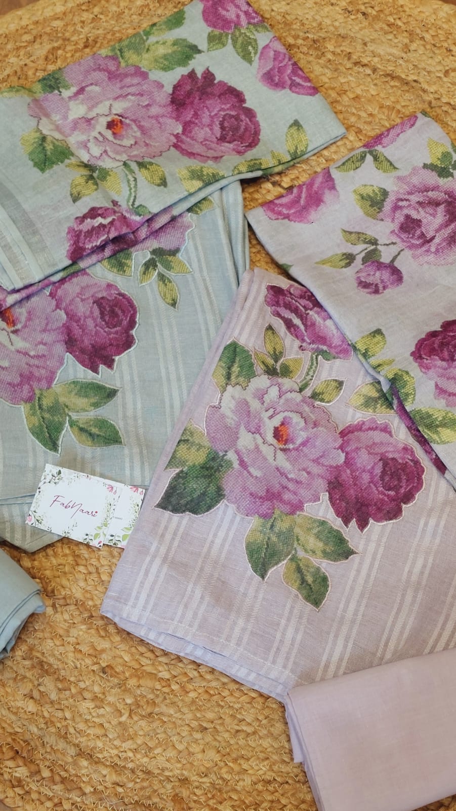 Floral Linen Bloom