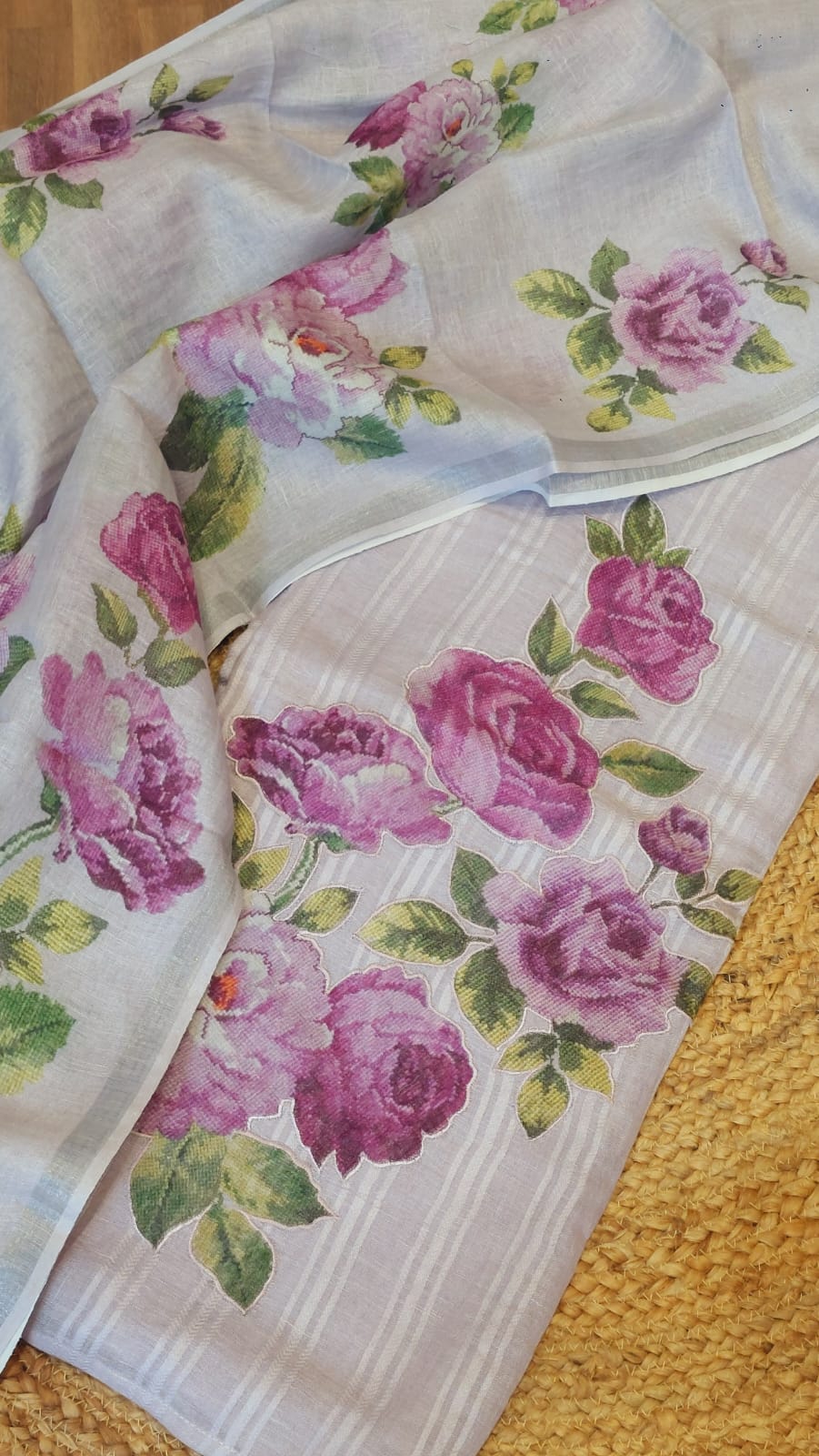 Floral Linen Bloom