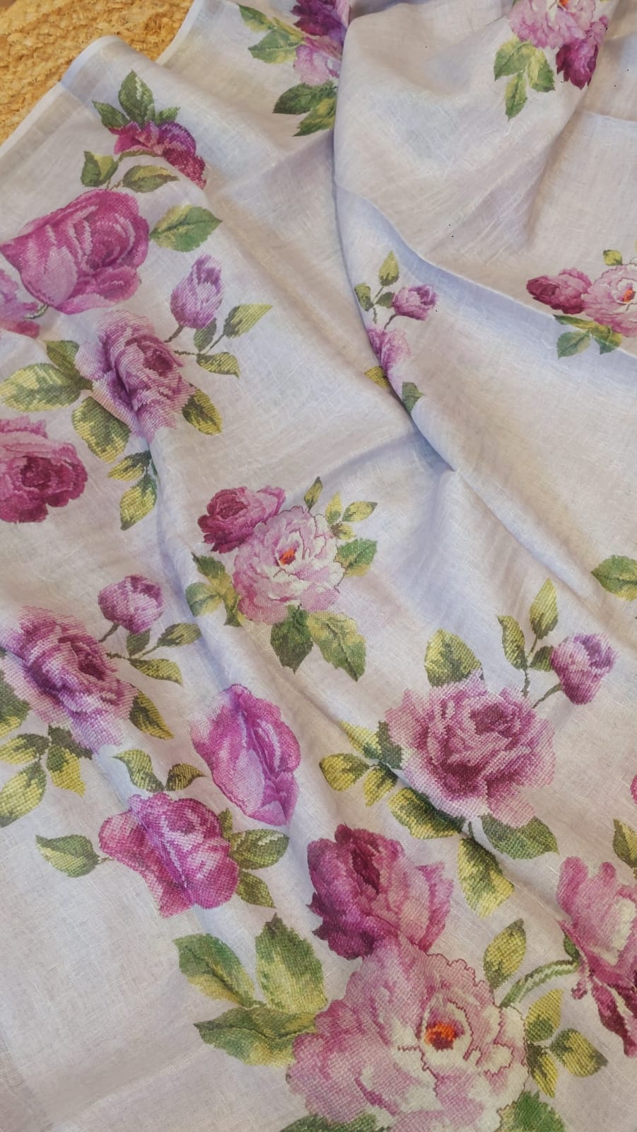 Floral Linen Bloom