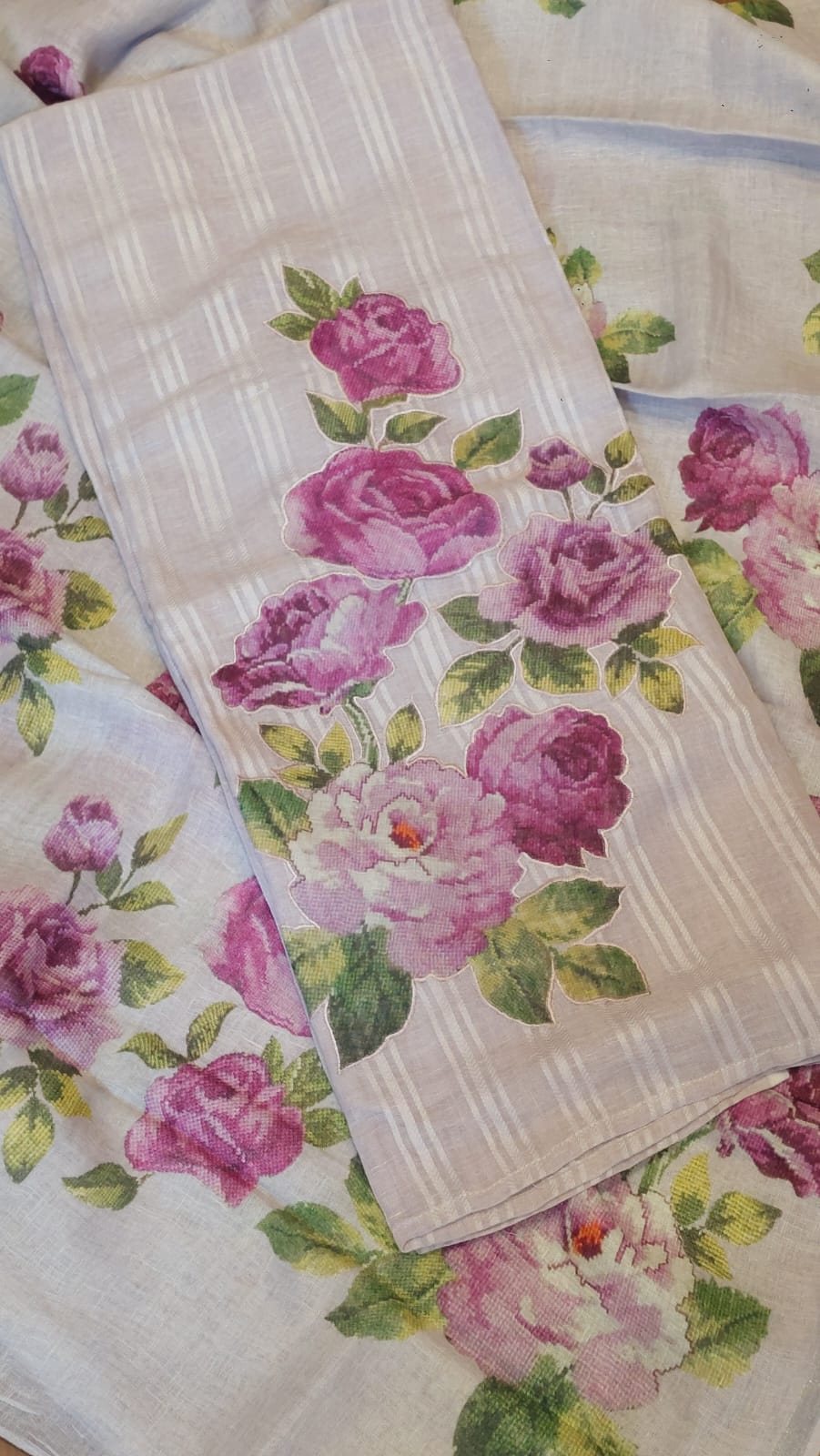 Floral Linen Bloom