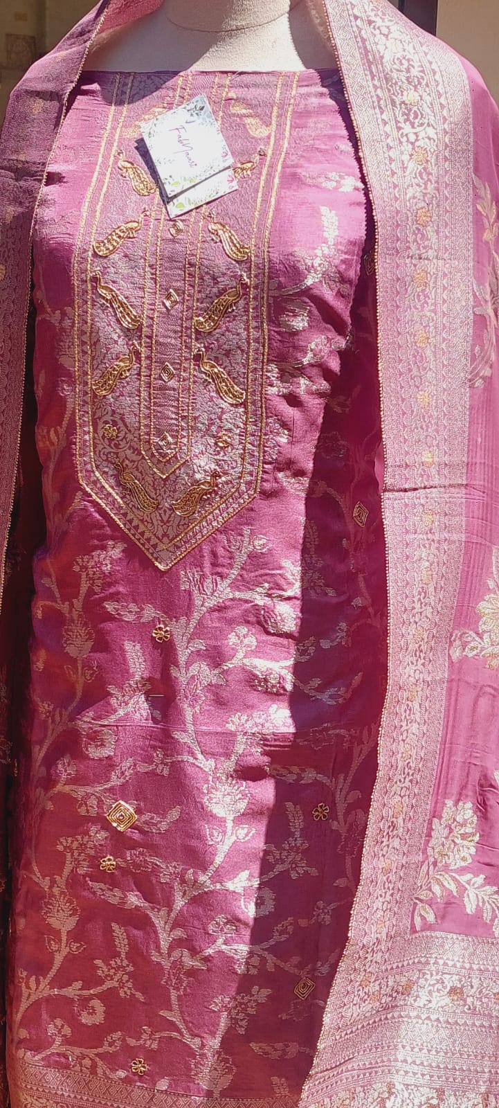 Regal Mauve Banarasi