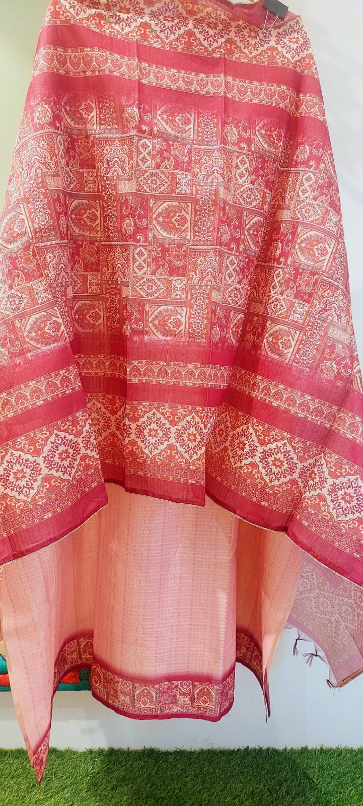 Chanderi Ajrakh Glow