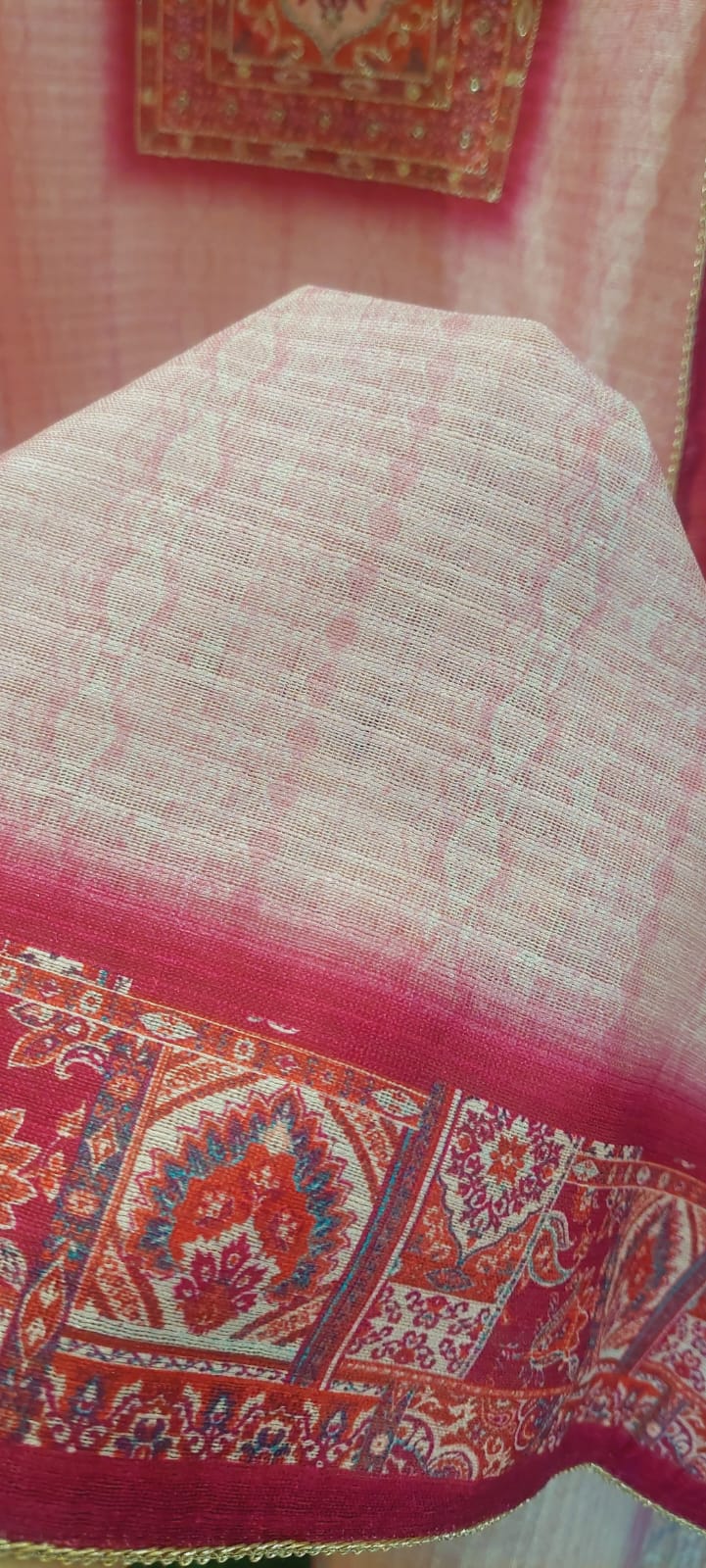 Chanderi Ajrakh Glow