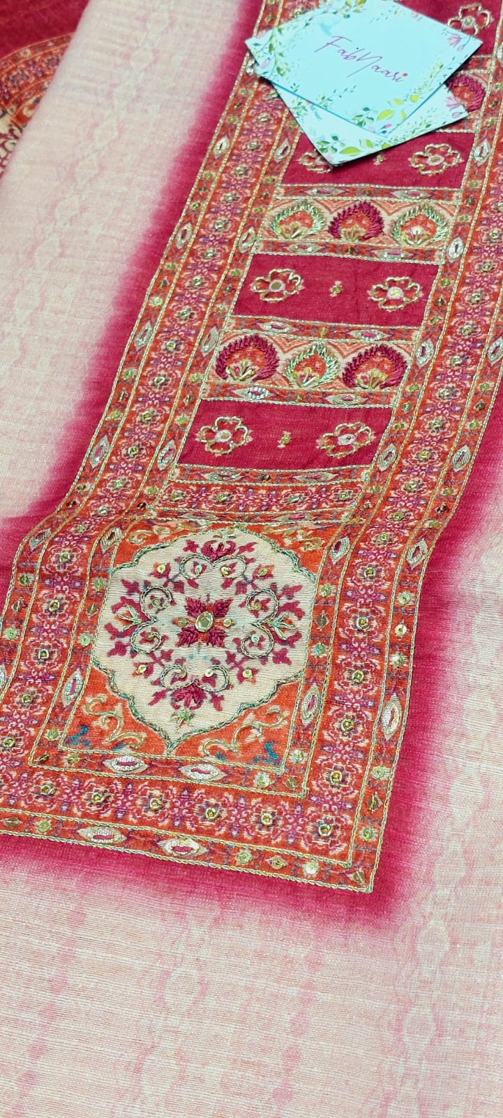 Chanderi Ajrakh Glow
