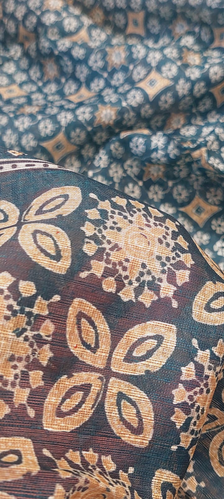 Ajrakh Chanderi Elegance