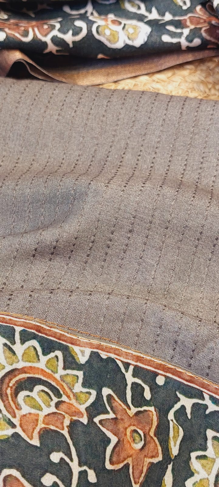 Raw Silk Kalamkari Set