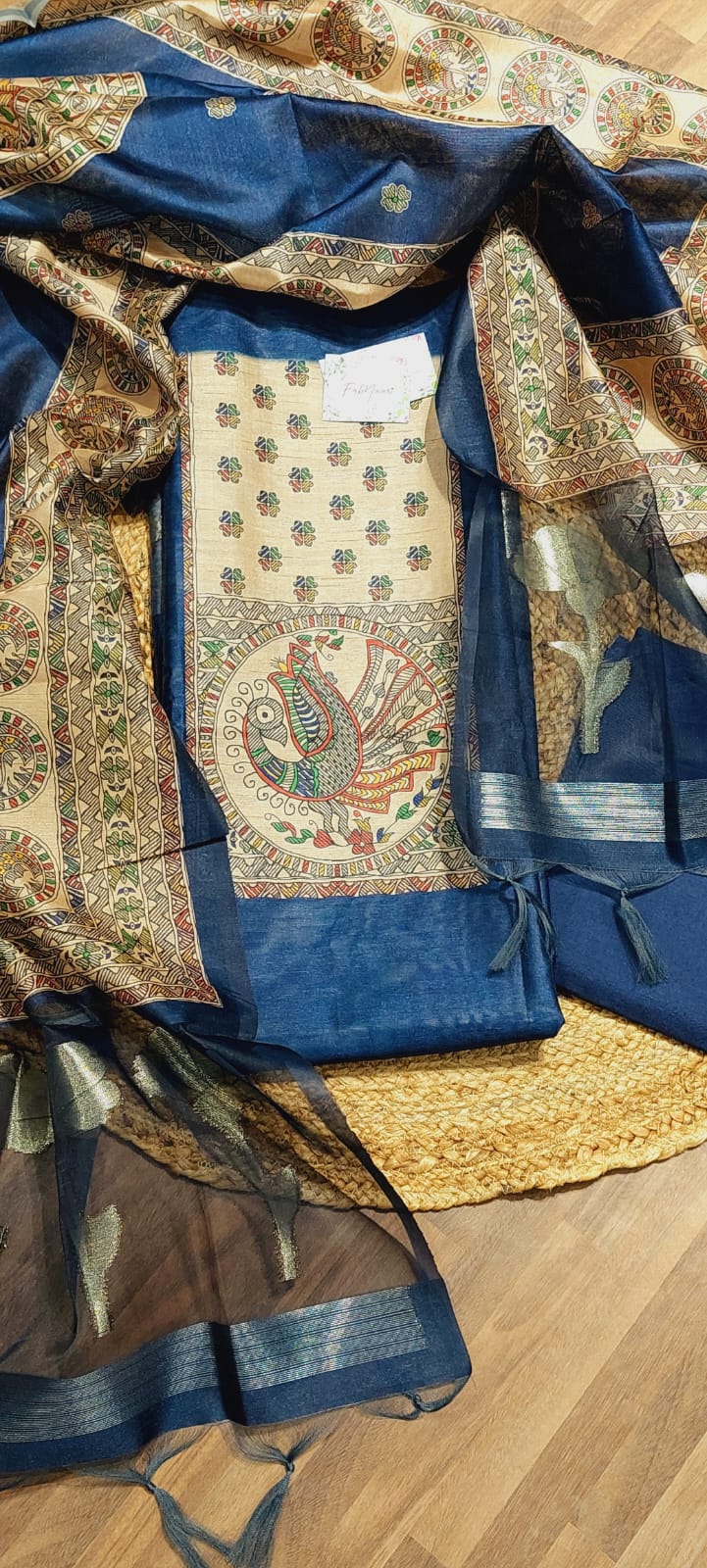 Golden Leaf Kalamkari