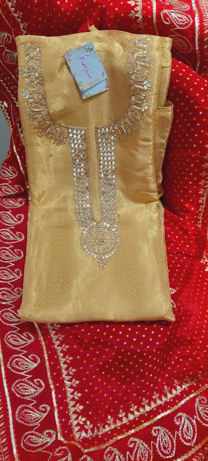 Zardozi Bandhani Glow