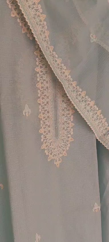 Aari Embroidered Kota