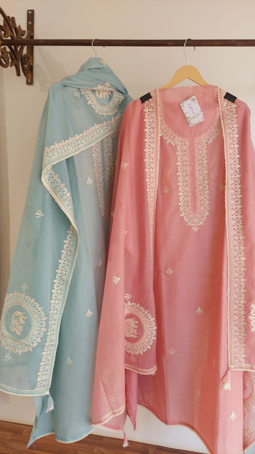 Aari Embroidered Kota