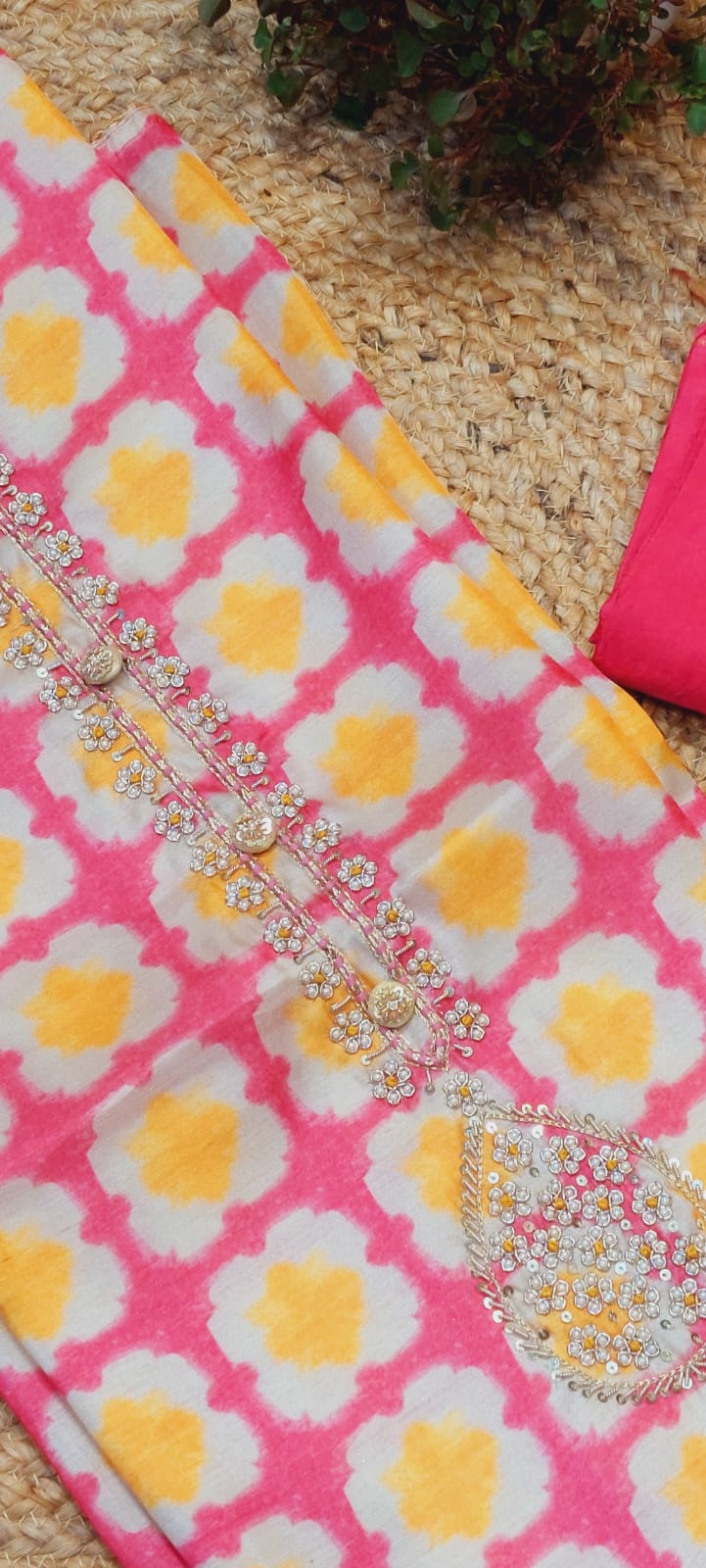 Vibrant Tussar Elegance