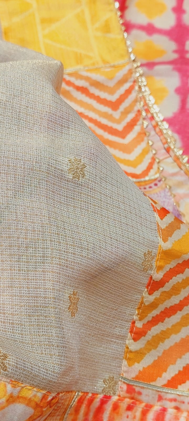 Vibrant Tussar Elegance