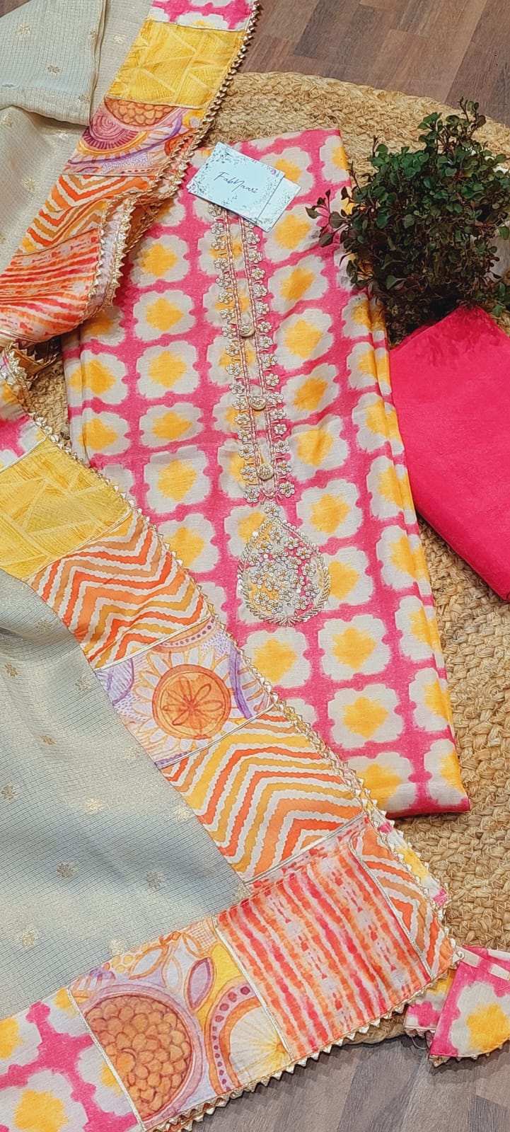 Vibrant Tussar Elegance
