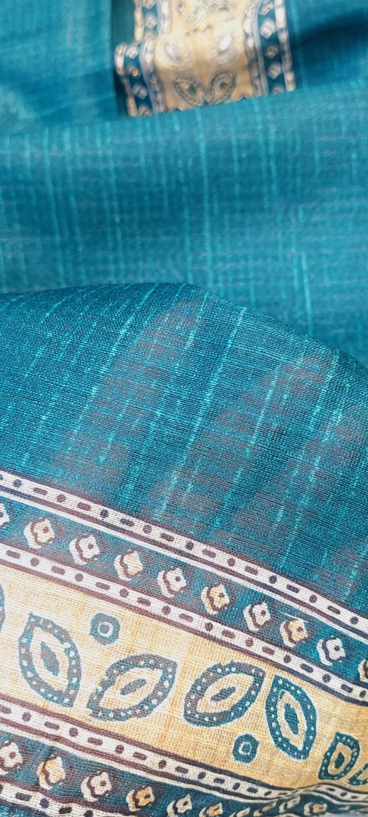 Ajrakh Chanderi Elegance