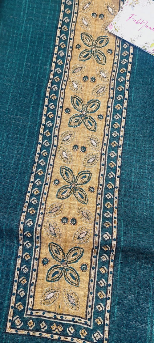 Ajrakh Chanderi Elegance
