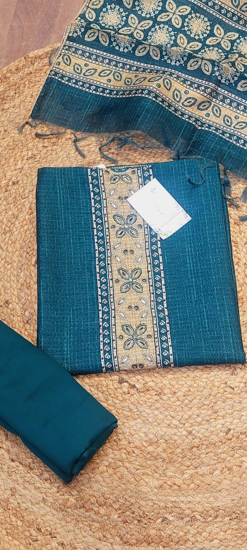 Ajrakh Chanderi Elegance