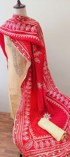 Zardozi Bandhani Glow