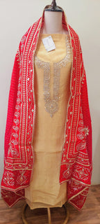 Zardozi Bandhani Glow