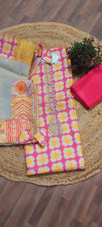 Vibrant Tussar Elegance