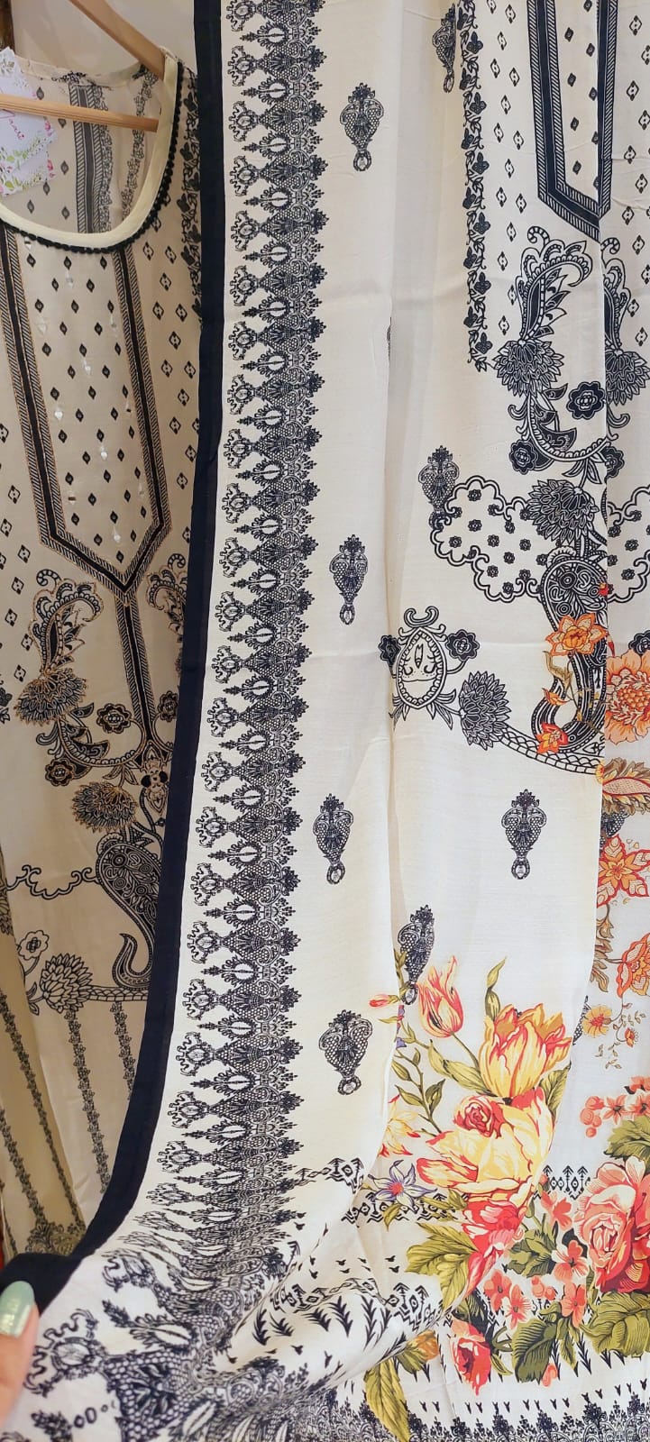 Muslin Digital Print