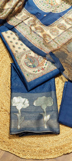 Golden Leaf Kalamkari