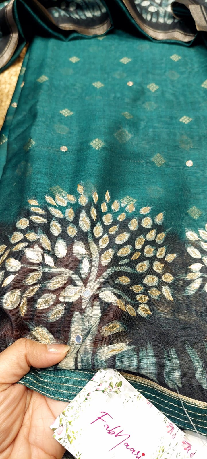 Chanderi Batik Grace