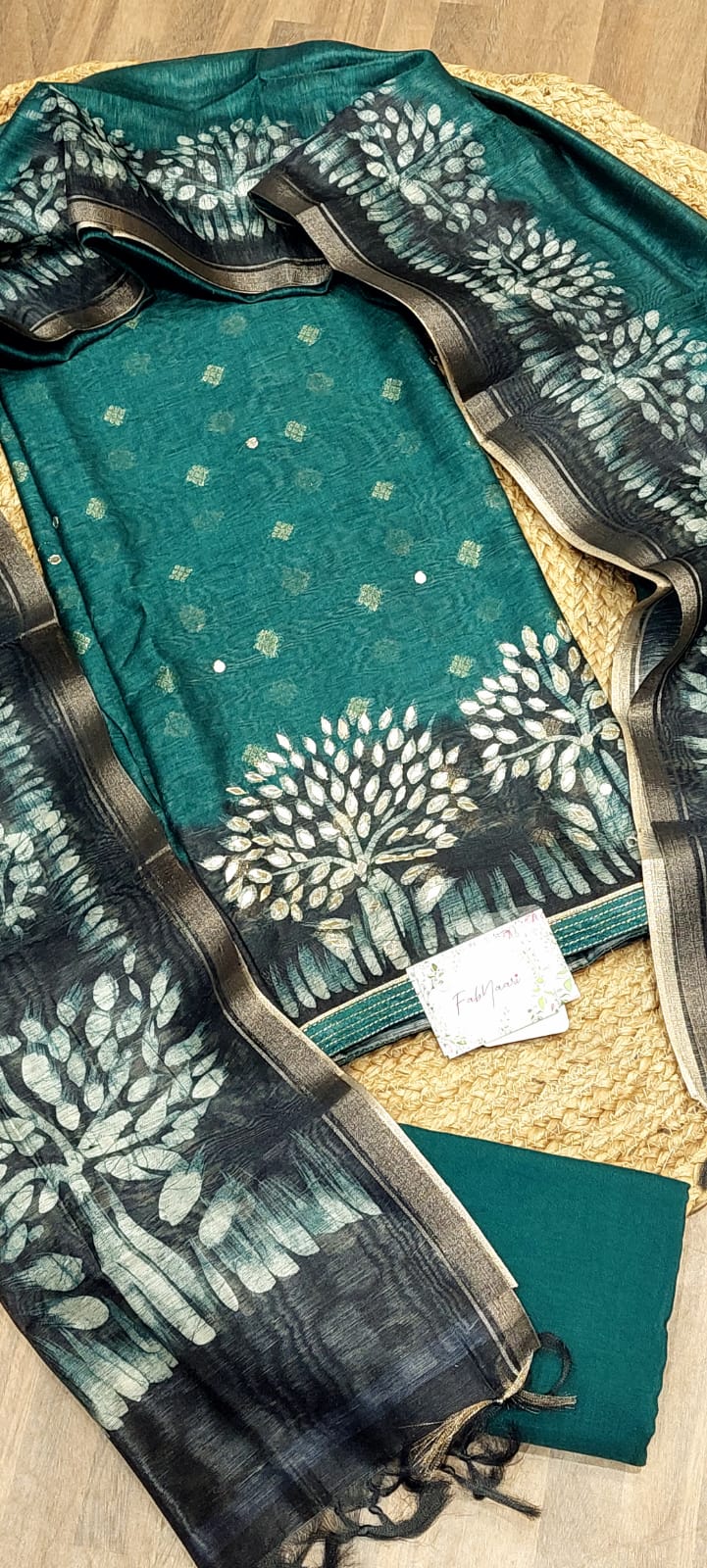 Chanderi Batik Grace