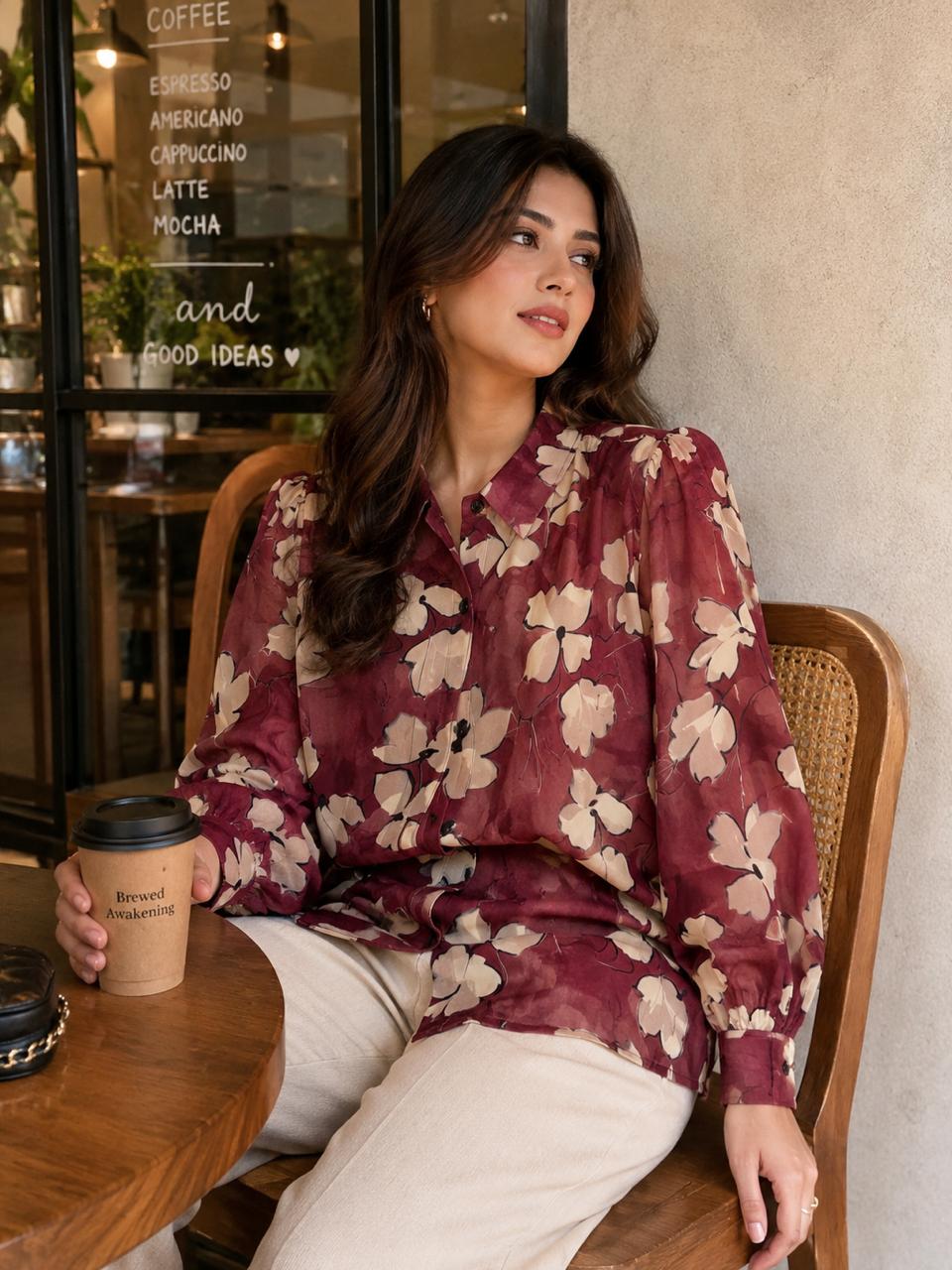 Burgundy Bloom