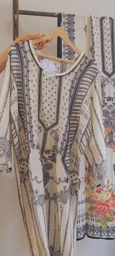 Muslin Digital Print