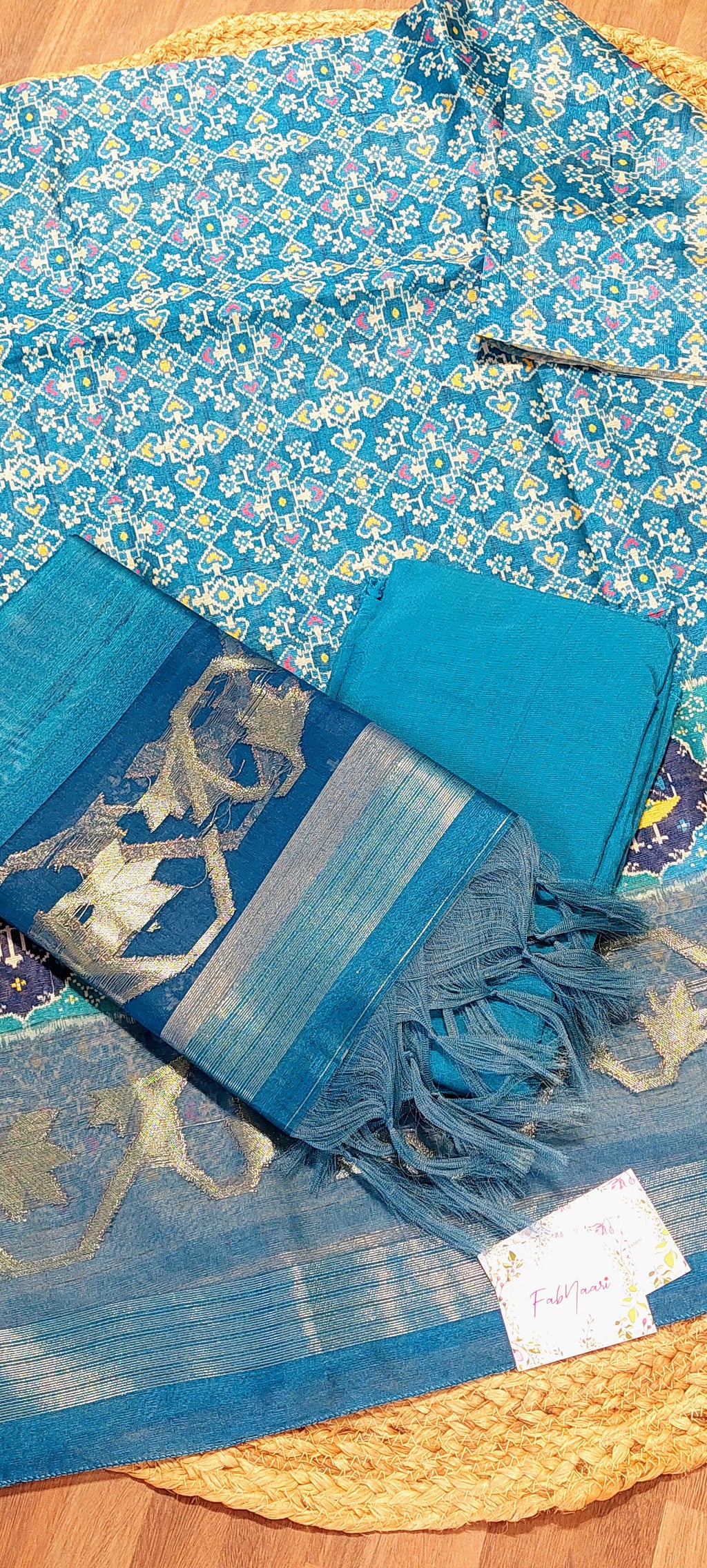 Patola Tussar Elegance